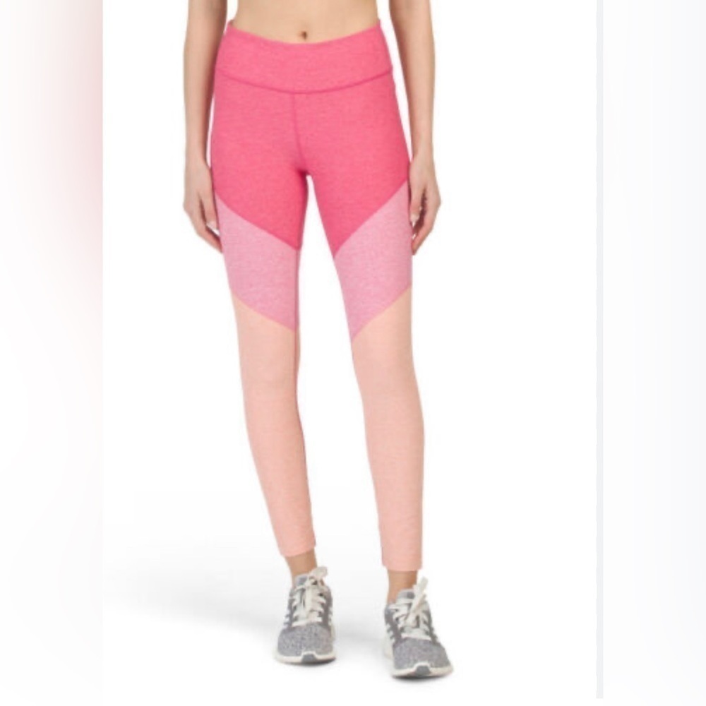 Outdoor Voices woman's multicolored pink athletic athleisure woman's legging M